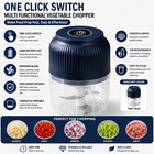 Garlic Chopper Mini Electric Usb Rechargeable Food Processor 250ml Kitchen