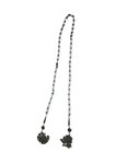 Antique Tibetan Silver Tone   Turquoise Beaded  Prayer Chain 45  Long