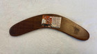 Vtg Australian Aboriginal Wood Hand Painted  Joe Skeen Boomerang 8  Murra Wolka