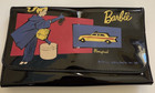 Rare Vintage 1961 Ponytail Barbie Black Vinyl Wallet With Original Pencil  Nice 
