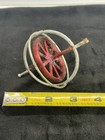 Pair Vintage 1950   s Metal Gyroscope Spinning Top Classic Toy