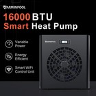 Varminpool 16 000 Btu Pool Heat Pump Water Heater For Above Ground Pools   Spas