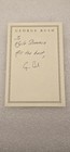 George H  W  Bush- Hardbound Book With Signed Bookplate   all The Best  My Life