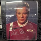 Star Trek Patrick Stewart Picard William Shatner Kirk Autograph Plaque  1000