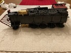 Boilermaker Metal Steam Locomotive Model Train Engine Red Black Gold On Base