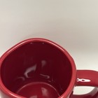 Rae Dunn By Magenta Ceramic Tea And Coffee Mug - Red Under The Mistletoe New