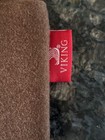 Viking Cruise Line Runic Inscription Oseberg Ship Wool Blend Travel Bag Zipper
