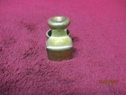 Original Brass Muzzle Cover For  Mauser 1891  1893  1895 Rifles  Stamped W star