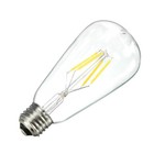 Vintage Retro E26 4w 6w 8w Dimmable Led Light Bulb Cob Edison Filament Lamp 110v