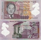 Mauritius 5 Pcs Set  25 To 500 Rupees  2013   P64  P65  P66a Polymer Unc