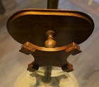 Vintage Dollhouse Miniature 1 12 Scale Oval Pedestal Dining Table Set