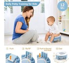 Mcgmitt Potty Training Toilet Seat For Toddlers Boys Girls  Portable Baby Toi