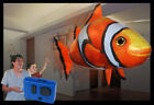 Air Swimmers New Rc Remote Control Flying Clownfish Toy Kids Christmas Gift 
