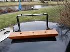 Cherry Wood Replacement Handle For Weber Charcoal Grill - Made In Usa 