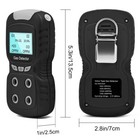 4-gas Monitor Meter Tester Analyzer Portable Gas Detector Rechargeable Gas Clip