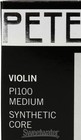 Thomastik-infeld Pi100 Peter Infeld Violin String Set With Platinum Plated E