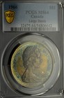 1966 Silver Dollar  1 Pcgs Ms-64 - Superb Russet Tones