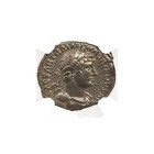 Rare Roman Silver Denarius Of Hadrian  ad 117-138  - Ngc Xf Certified Coin