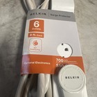 Belkin Be106001-08r 6 Outlet Surge Protector With 8 Ft  Cord Brand New  Nib