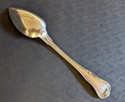 Antique Belgium 800 Silver Serving Spoon Pointed End 1869-1942 A2 Belgian Mark