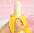 Banana Peel Stress Reliever Toy Squishy Stretchy New Sealed