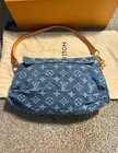 Brand New Denim Luxury Hand Bag purse