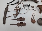 Vtg Lot Of Marx Johnny West Toy Parts And Accessories - Read
