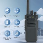 2 retevis Rt29 Uhf 10w Walkie Talkies Long Range 16ch Two Way Radios For Factory