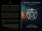 Book Of Wisdom Volumes 1   2 By Harry B  Joseph  paperback 2-book Spiritual Set 