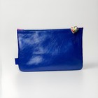 Ipsy Cosmetic Vinyl Bag With Heart Charm Zipper Pouch