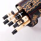Luxury Handmade Leather Billiard Pool Cue Case Holder