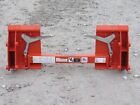 Kubota La852 Tractor Loader To Skid Steer Quick Attach Adapter Conversion 832915