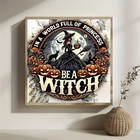 Halloween Witch Pumpkin Cat Diamond Art Painting Kits For Adults  Diamond Painti