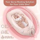 Baby Lounger  Snuggle Me Lounger  Portable Baby Nest Breathable   Soft  100     