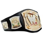 World Heavyweight Wrestling Championship Spinner Belt Replica     4mm Metal Plates