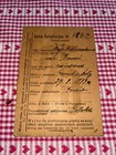 Ww1 German Id Weimar Era Polish Travel Pass