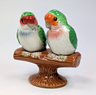 Vtg Pier 1 Tropical Parrot Bird Salt Pepper Shaker Tiki Kitsch Retro Barware