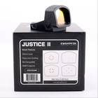 Swampfox Justice Ii 1x30mm 6moa Multi-reticle Red green Dot Optic Sight For Rmr