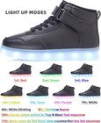 Aptesol Kids Led Light Up Sneakers Flashing Shoes Boys Girls Black