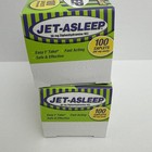 2 X Jet-asleep Double Strength Nighttime Sleep-aid 100 Cnt Ea-exp 06 27