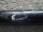 Rainiel Rodriguez Game Used Cracked Signed Auto Cardinals Baseball Bat Autograph