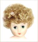8 Doll Wigs Lot Sz 8 - 9 Trina Retro Style Lt  Brown New Old Stock Wig Monique