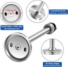 Door Stopper  Door Stop 5 Inch Stainless Steel Brushed Satin Nickel Doorstops 