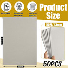 50 Pack Chipboard Sheets  8 5 X 11 Inch 50pt Heavy Duty Chipboard Sheets