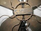 Genuine 16  Century Brass Bladed Oscillating Fan In Untouched Original Condition
