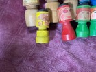 Lot Of Vintage Playskool 1973 Camper Wooden Peg People Lot