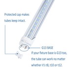 4 -100 Pack T8 4 Ft Led Tube 6000k 6500k 22w Fluorescent Replacement Lights Bulb