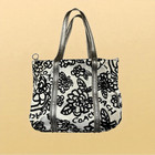 Coach M0982-14741 Poppy Glambella Tote Floral Graffiti Tote Bag