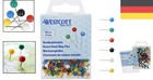 Pins 100 Colorful Marking Pins  Sturdy For Bulletin Board  Cards  School  Office