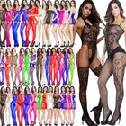 Sexy Women Bodysuit Body Stocking Lingerie Fishnet Babydoll Nightwear Sleepwear